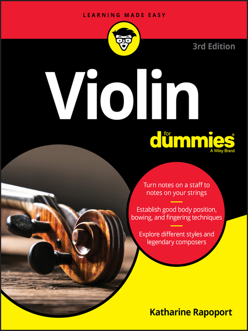 Cover image for Violin For Dummies